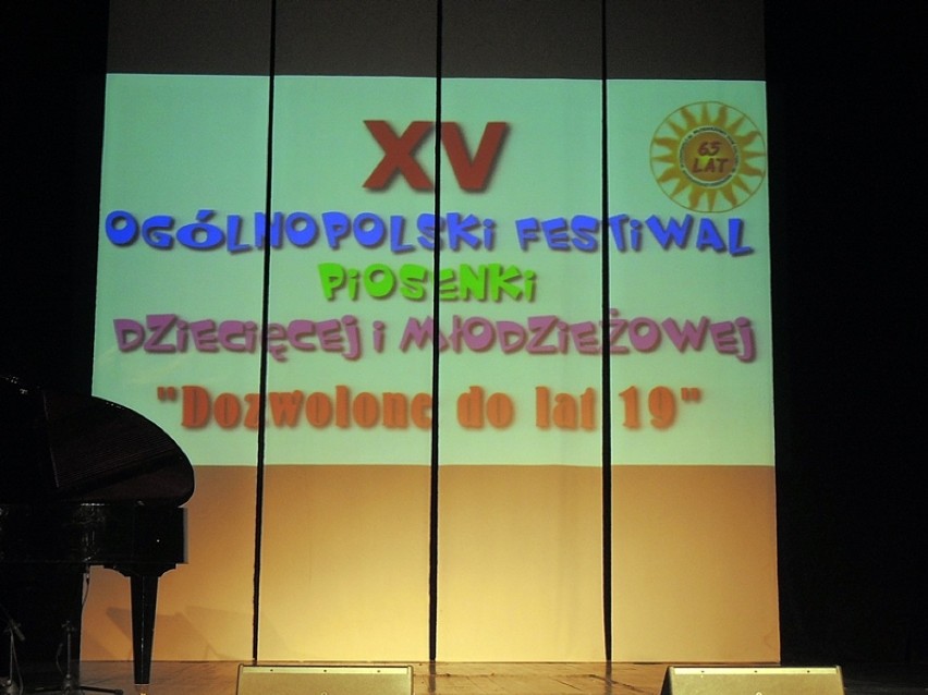 Dozwolone do lat 19 - XV Ogólnopolski Festiwal Piosenki Dziecięcej i Młodzieżowej