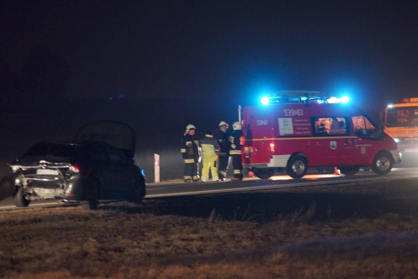 Wypadek na obwodnicy Nowych Skalmierzyc. Cztery auta rozbite