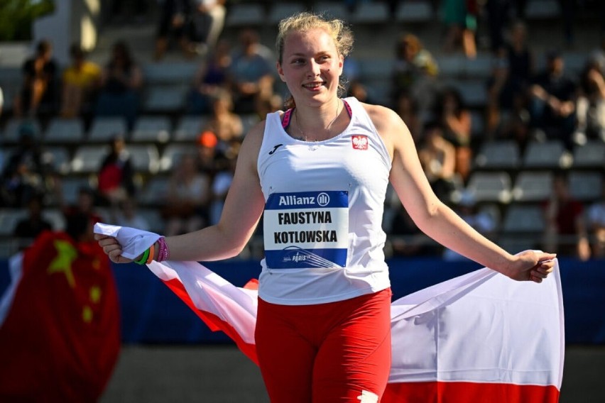 Faustyna Kotłowska, zawodniczka UKS Olimpijczyk Skorzewo została wicemistrzynią świata
