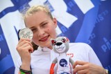 Faustyna Kotłowska, zawodniczka UKS Olimpijczyk Skorzewo wicemistrzynią świata