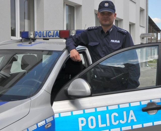 St. asp. Krzysztof Blat służy w policji od lipca 2006r.