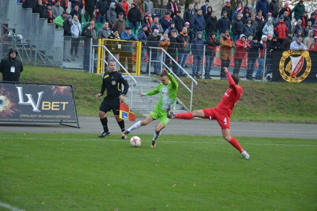 Widzew pokonał Lechię 2-1 i został liderem