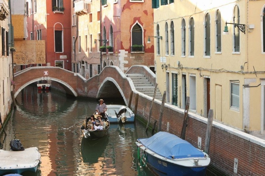 Wenecja - jeden z kanałów