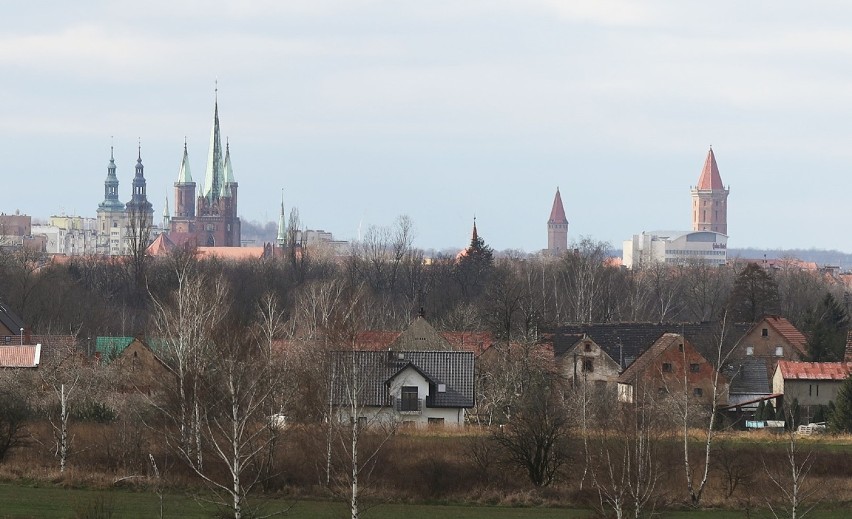 Tak wygląda Legnica widziana z wiaduktu ulicy Wrocławskiej [ZDJĘCIA]