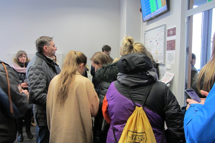 Poznań: Wielogodzinne kolejki po paszport. Ludzie stoją już...