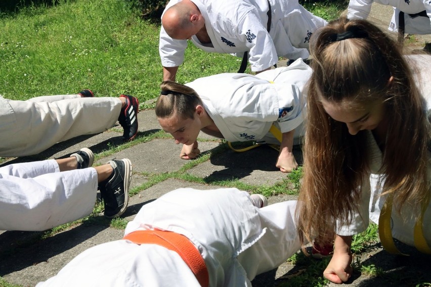 Klubu Karate Kyokushin pompowali dla Czarusia w Legnicy.