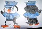 Pingwin będzie promował pajęczańską policję