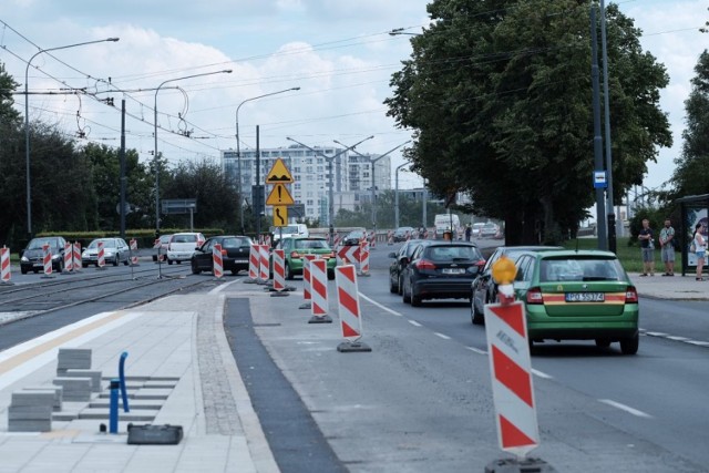 Remont na Królowej Jadwigi w Poznaniu