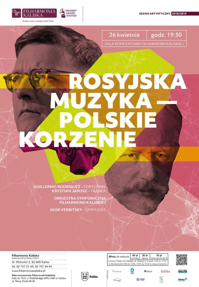 Filharmonia Kaliska zaprasza na koncert "Rosyjska muzyka, polskie korzenie"