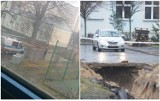 Policja zabezpieczyła teren przy SP 12 we Włocławku. Znaleziono dwa pociski [zdjęcia]