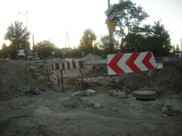 Tak teraz wygląda skrzyżowanie ulicy Rojnej z ulicą Szczecińską.
foto: Ewa Łazowska