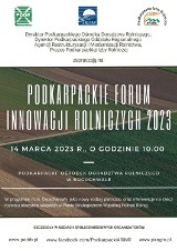Nasz Patronat. Podkarpackie Forum Innowacji Rolniczych 2023 w Boguchwale