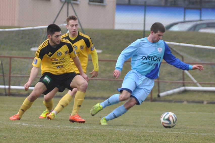 GKS Przodkowo - Gryf Wejherowo 1:2 (1:1), 14.03.2015 r.