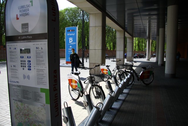 Pierwsza tzw. sponsorska wypożyczalnia rowerów miejskich  działa od wiosny tego roku w lubelskiej Plazie