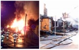 Pożar budynku mieszkalnego w Chodczu. 3 osoby poszkodowane [zdjęcia]