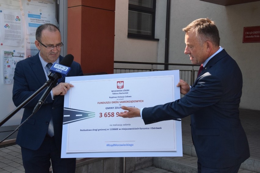 Droga Karsznice - Ostrówek z dofinansowaniem. Ile dostanie z Funduszu Dróg Samorządowych?