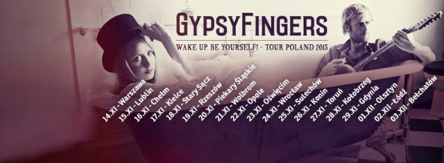 27. 11. (piątek), godz. 20:00, mała scena Koncert grupy GYPSYFINGERS