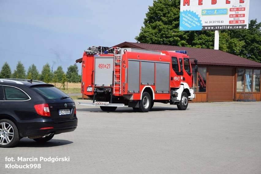 Ćwiczenia strażaków z powiatu kłobuckiego ZDJĘCIA