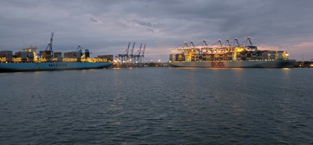 Mayview Maersk odpłynie jutro z Gdańska.