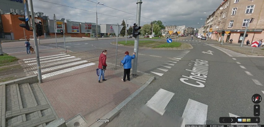 Przyłapani przez Google Street View na ulicach Grudziądza. Jesteś na którymś zdjęciu?