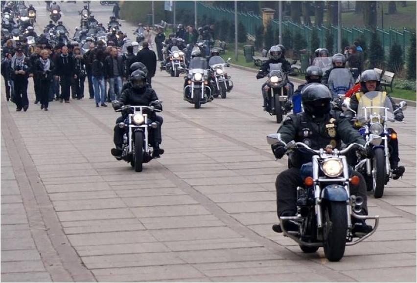 Przyjazd do Częstochowy motocyklistów...fot. Mariusz...