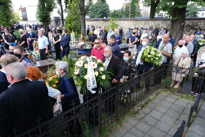 Pogrzeb Wilhelma Zycha w Sosnowcu. Żegnali go rodzina,...