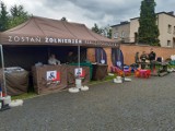 Piknik wojskowy w Brzezinach. Był czołg, wojskowa orkiestra i żołnierska grochówka