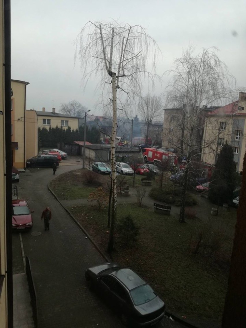 W Radlinie w Nowy Rok zapaliła się sadza w kominie przy Sienkiewicza - ZDJĘCIA