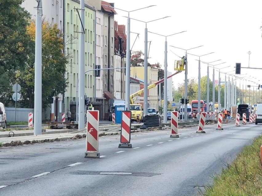 Toruń. Prace remontowe na ul. Broniewskiego. Jak długo...