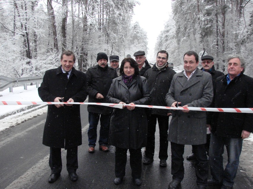 Droga powiatowa Baranów - Żyrzyn już otwarta