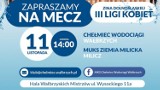 Siatkarki Chełmca Wodociągów Wałbrzych w sobotę, 11 listopada, rozpoczną III-ligowy sezon