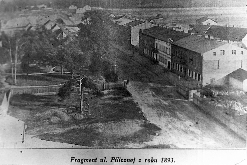 Ulica Piliczna 1893 rok