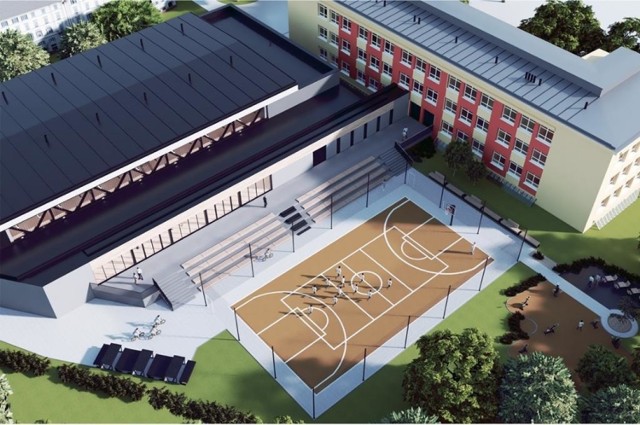 Nowa hala sportowa wraz z boiskiem wielofunkcyjnym ma powstać przy budynku IX LO przy ul. Czapińskiego na Krowodrzy.