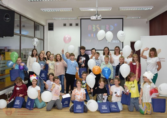 Dzieci z Olkusza i okolic wzięły udział w 9. Ogólnopolskiej Nocy Bibliotek