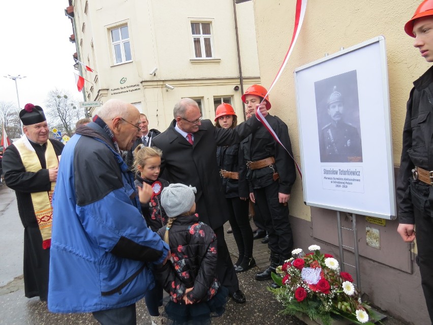 Odsłonięto tablicę na cześć pierwszego burmistrza Aleksandrowa Kujawskiego [zdjęcia]