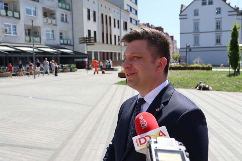 Poseł Michał Dworczyk na Opolszczyźnie walczy o euromandat