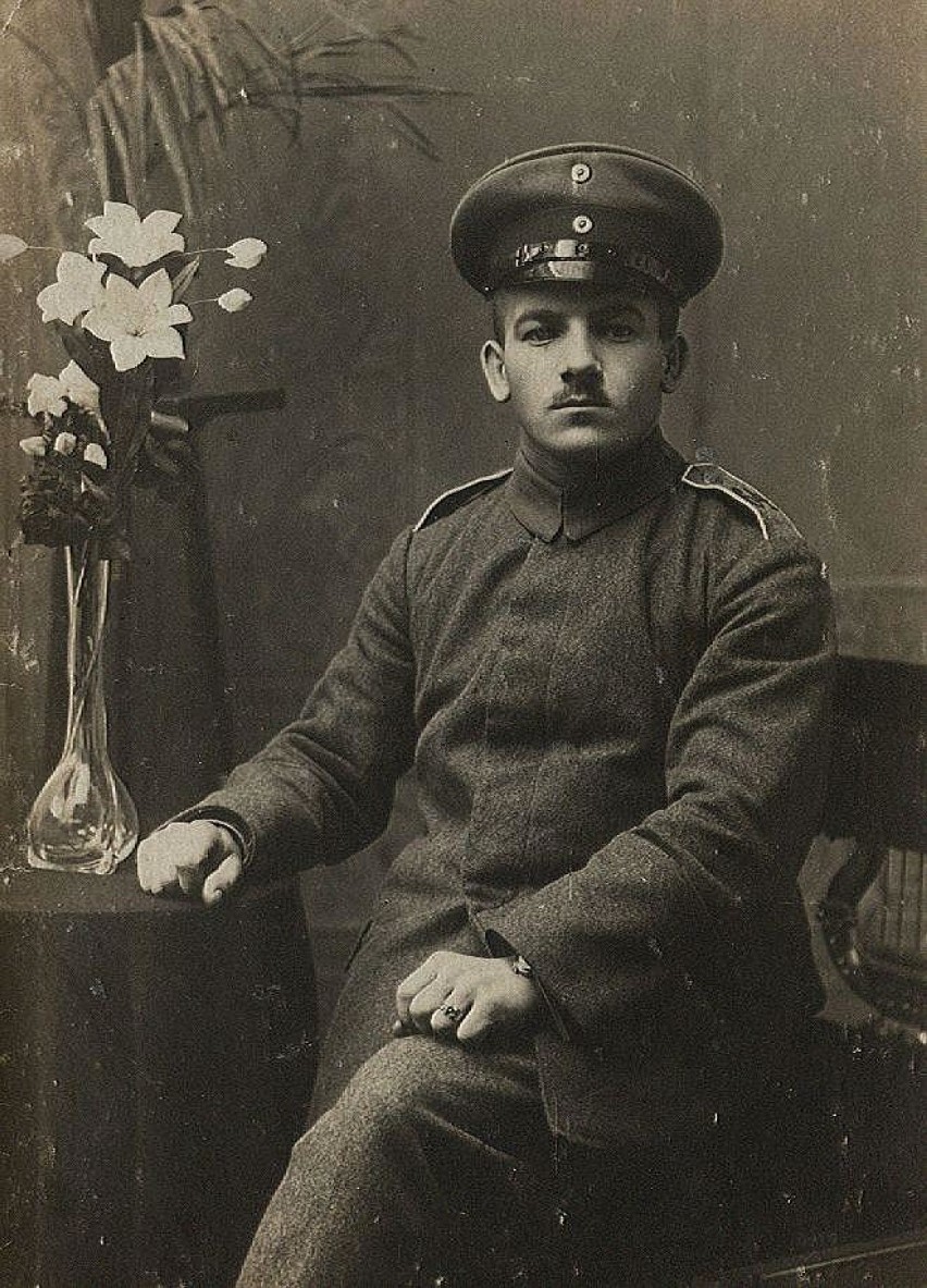 Jan Pilarczyk w mundurze armii Cesarstwa Niemieckiego