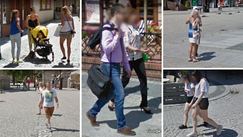 Legniczanie przyłapani przez Google Street View w centrum miasta