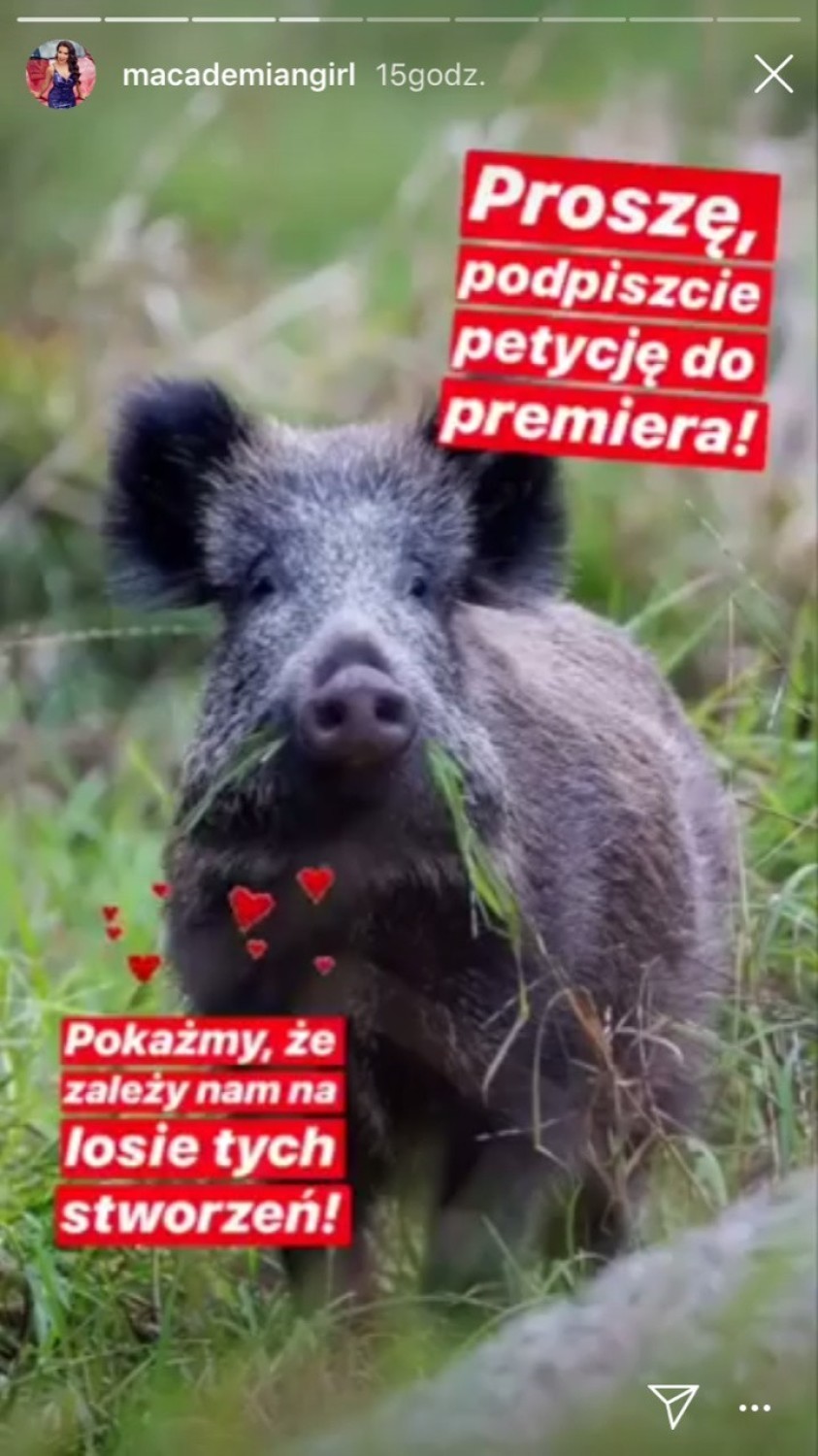 Tamara Gonzalez Perea, dosłownie kilka dni temu wsparła...