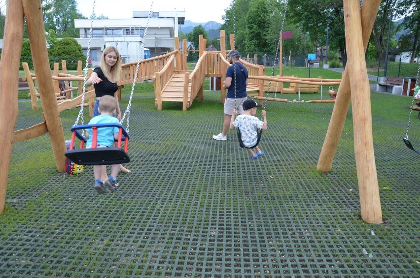 Zakopane. Na Górnej Równi Krupowej długo wyczekiwany plac zabaw już otwarty dla najmłodszych