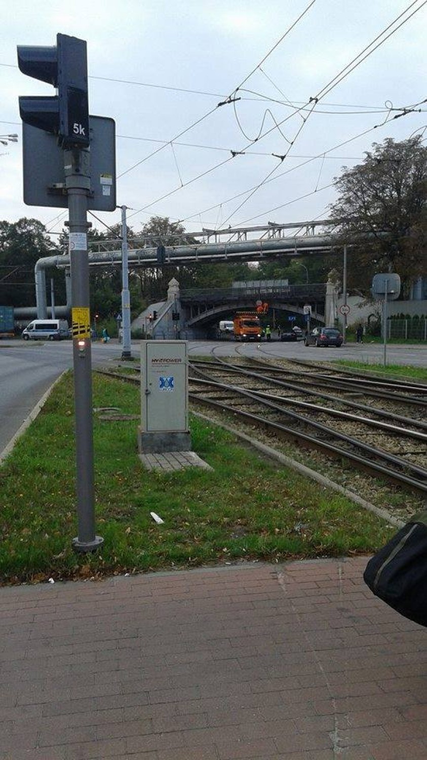 Zerwana sieć trakcyjna w Gdańsku