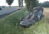 Wypadek w Pietnej. Audi zderzyło się tam z volkswagenem. Poszkodowany kierowca był pijany