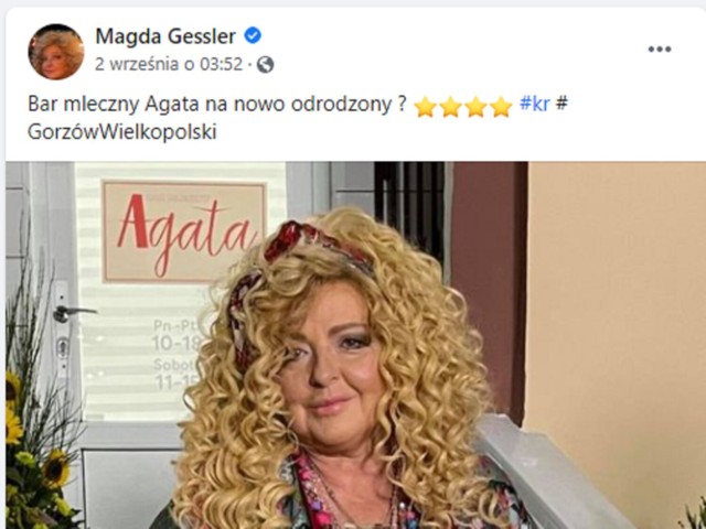 Bar Agata w Gorzowie przeszedł niedawno rewolucję Magdy Gessler. Restauratorka wróciła do baru i... była zachwycona! Wy też jesteście?