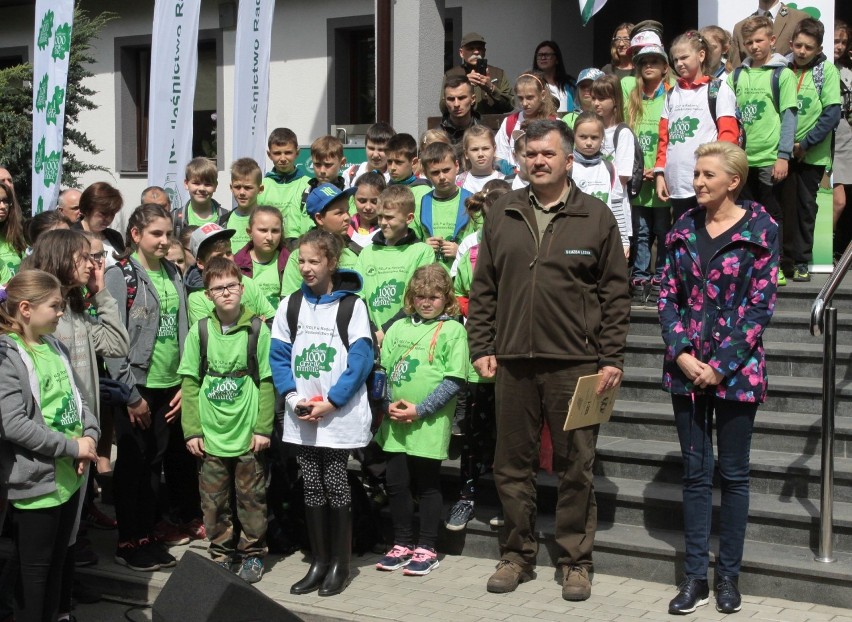 Agata Kornhauser - Duda w Radomiu. Pierwsza Dama sadziła las