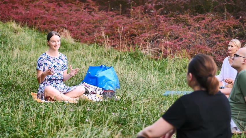 Medytacja w olsztyńskim Parku Centralnym