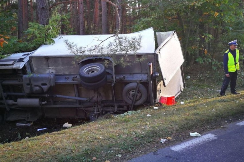 Tragiczny wypadek w Szynkielowie. Zginął 61-letni kierowca iveco