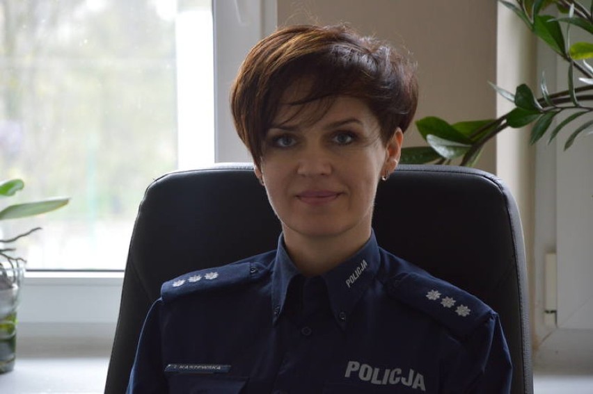 nadkom. Iwona Kaszewska, oficer prasowy KPP w Bełchatowie
