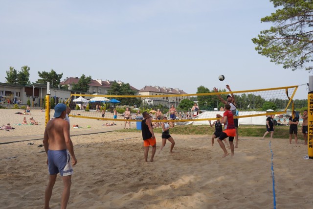 Amatorski turniej piłki siatkowej w Bukownie