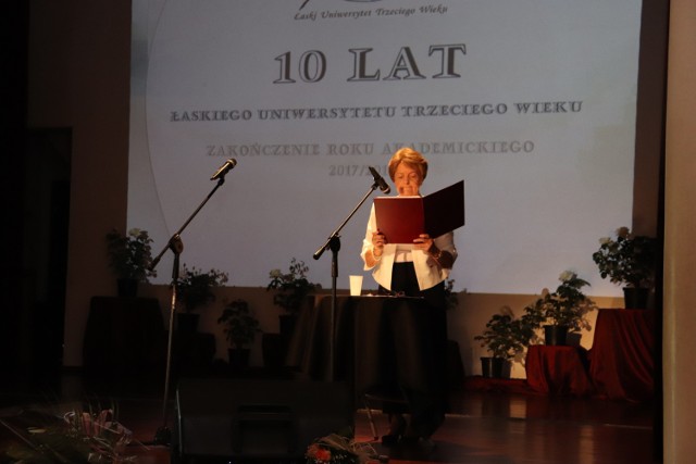 10-lecie Łaskiego Uniwersytetu Trzeciego Wieku