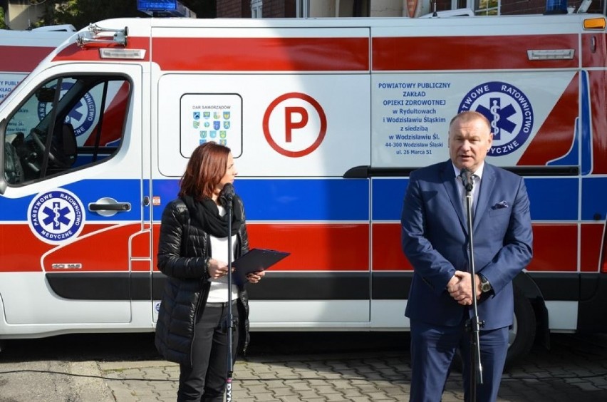 Wodzisław, Rydułtowy: szpitale mają dwie nowe karetki